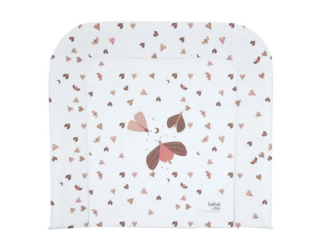 Přebalovaci podložka třístranná Bébé-Jou Sweet Butterfly,72x77cm