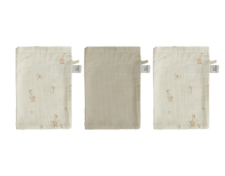 Bambusové mušelínové žínky Bébé-Jou Dear Goose 3ks