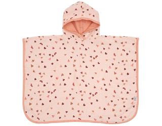 Bavlněné poncho s kapucí pro miminko Bébé-Jou Sweet Butterfly