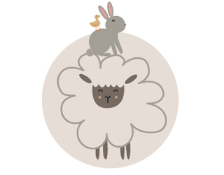 Kolekce Bébé-Jou Tiny sheep