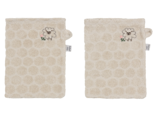 Froté žínky Bébé-Jou Tiny Sheep 2ks